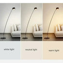 GobekUsa Black Floor Lamp | Nordic Style LED Light for Living Room, Bedroom, or Salon