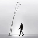 GobekUsa Black Floor Lamp | Nordic Style LED Light for Living Room, Bedroom, or Salon
