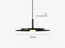 GobekUsa Flying Saucer LED Chandelier: Nordic Modern Kitchen Bedroom Decorative Lighting Lamp