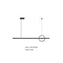 GobekUsa Geometric Copper Chandelier: Minimalist Atmosphere for Bars and Restaurants