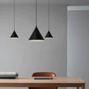 GobekUsa Geometric LED Pendant Light for Living Room Bedside - Nordic Style Glam Fixtures