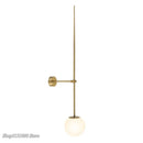 GobekUsa Glass Ball LED Wall Lamp for Modern Minimalist Decor
