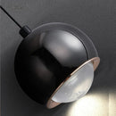 GobekUsa Gold Metal Luster Pendant for Bedside & Kitchen Island - Minimalist LED Hanging Light