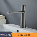 GobekUsa Brass Bathroom Faucet Mixer Tap, Black/Gold Finish, Single Handle Hot/Cold Lavatory