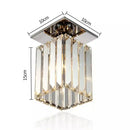 GobekUsa Crystal Ceiling Chandelier: Minimalist Luxury Lighting for Home, Hotel, Balcony, Corridor