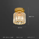 GobekUsa Crystal Ceiling Chandelier: Minimalist Luxury Lighting for Home, Hotel, Balcony, Corridor