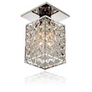 GobekUsa Crystal Ceiling Chandelier: Minimalist Luxury Lighting for Home, Hotel, Balcony, Corridor