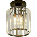 GobekUsa Crystal Ceiling Chandelier: Minimalist Luxury Lighting for Home, Hotel, Balcony, Corridor