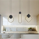 GobekUsa Crystal LED Pendant Lights for Modern Home Decor and Lighting