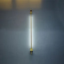GobekUsa Sleek Pole Shaped LED Wall Light for Living Room - Minimalist Metallic Wall Mounted Lighting