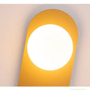 Minimalist black & gold glass ball led wall sconce bedroom light by Decorbites