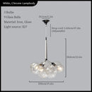GobekUsa Glass Balls Ceiling Pendant Lights Minimalist Living Room Chandelier Shop Bar Decor