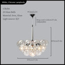 GobekUsa Glass Balls Ceiling Pendant Lights Minimalist Living Room Chandelier Shop Bar Decor