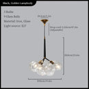 GobekUsa Glass Balls Ceiling Pendant Lights Minimalist Living Room Chandelier Shop Bar Decor