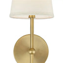 GobekUsa LED Wall Lamp: American Minimalist Black Gold Light for Living Room and Bedroom