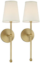 GobekUsa LED Wall Lamp: American Minimalist Black Gold Light for Living Room and Bedroom