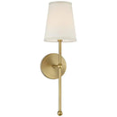 GobekUsa LED Wall Lamp: American Minimalist Black Gold Light for Living Room and Bedroom