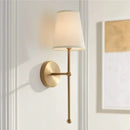 GobekUsa LED Wall Lamp: American Minimalist Black Gold Light for Living Room and Bedroom