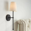 GobekUsa LED Wall Lamp: American Minimalist Black Gold Light for Living Room and Bedroom