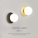 GobekUsa LED Wall Lamp with G9 9W Bulb - Gold/Black Wall Sconce for Bedroom, Living Room