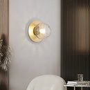 GobekUsa LED Wall Lamp with G9 9W Bulb - Gold/Black Wall Sconce for Bedroom, Living Room