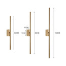GobekUsa Black Nordic LED Wall Sconce for Living Room, Bedroom, Stairs, Hallway
