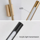 GobekUsa Black Nordic LED Wall Sconce for Living Room, Bedroom, Stairs, Hallway