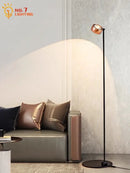 GobekUsa Induction Dimming LED Vertical Floor Lamp for Modern Living Room
