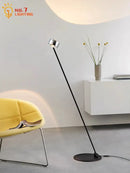 GobekUsa Induction Dimming LED Vertical Floor Lamp for Modern Living Room