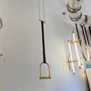 GobekUsa Art Minimalist Belt Pendant Light for Living Room and Bedroom