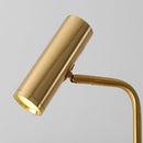 GobekUsa Enna LED Dimmable Floor Lamp in Gold/Black/White for Minimalist Home Decor