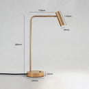GobekUsa Enna LED Dimmable Floor Lamp in Gold/Black/White for Minimalist Home Decor