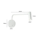 GobekUsa Enna LED Dimmable Floor Lamp in Gold/Black/White for Minimalist Home Decor