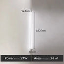 GobekUsa Bedroom Wall Lamp: Nordic Strip Light, Minimalist Design, Black Background, Decorative Luminaires