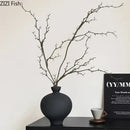 GobekUsa Big Belly Ceramic Vase for Minimalist Floral Arrangements