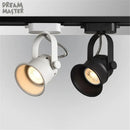 Minimalist black matte led ceiling spotlight – kitchen gu10 5w led by Decorbites