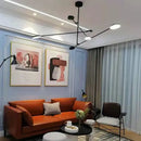 GobekUsa Black Metal LED Pendant Light: Minimalist Living Room Fixture
