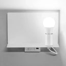 GobekUsa Minimalist Metal Wall Light with Supporter - Ideal for Study