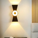 GobekUsa Minimalist Tapered Metal Wall Sconce with LED Warm/White Light Fixture