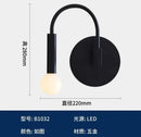 GobekUsa Black Modern Wall Lamp for Bedroom Bathroom Living Room Hallway