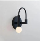 GobekUsa Black Modern Wall Lamp for Bedroom Bathroom Living Room Hallway
