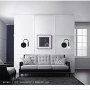 GobekUsa Black Modern Wall Lamp for Bedroom Bathroom Living Room Hallway