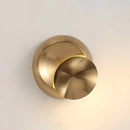 GobekUsa Nordic Moon-shaped LED Sconce: Moveable Bedside Wall Light
