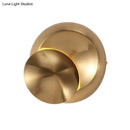 GobekUsa Nordic Moon-shaped LED Sconce: Moveable Bedside Wall Light