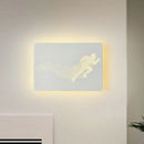 GobekUsa Minimalist LED Wall Lamp with Running Man Pattern