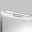 GobekUsa Tube Metal LED Bathroom Vanity Lamp - Minimalist Light Fixture in Black/Silver with Warm/White Light