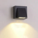 GobekUsa Minimalist Triangle Aluminum Flush Wall Sconce - Small/Large - Black - Corridor Lamp