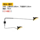 GobekUsa Dawn Spider Serge Mouille LED Wall Lamp with Adjustable Swing Arm