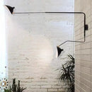 GobekUsa Black Serge Mouille Wall Lamp: Nordic Design, Creative Living Room Decor