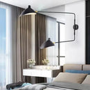 GobekUsa Black Serge Mouille Wall Lamp: Nordic Design, Creative Living Room Decor